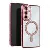 Samsung Galaxy S23 Fe Joke Simli Magneticsafe Kılıf - Pembe