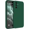 Samsung Galaxy S23 Fe Kılıf First Silikon - Koyu Yeşil