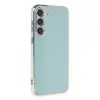 Samsung Galaxy S23 Kılıf Volet Silikon - Açık Yeşil