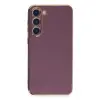 Samsung Galaxy S23 Kılıf Volet Silikon - Mor