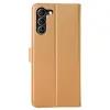 Samsung Galaxy S23 Plus Trend S Plus Kapaklı Kılıf - Gold