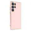 Samsung Galaxy S23 Ultra Kılıf Volet Silikon - Pembe