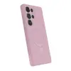 Samsung Galaxy S23 Ultra Regal Magsafe Standlı Kapak - Açık Pembe