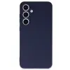 Samsung Galaxy S24 Fe Kılıf Nano İçi Kadife Silikon - Lacivert
