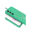 Samsung Galaxy S24 Fe Regal Magsafe Standlı Kapak - Yeşil