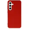 Samsung Galaxy S24 Kılıf First Silikon - Kırmızı