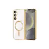Samsung Galaxy S24 Kılıf Kross Magneticsafe Kapak - Gold