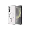 Samsung Galaxy S24 Kılıf Kross Magneticsafe Kapak - Gümüş