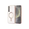 Samsung Galaxy S24 Kılıf Kross Magneticsafe Kapak - Rose