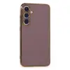 Samsung Galaxy S24 Kılıf Volet Silikon - Mor