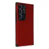 Samsung Galaxy S24 Ultra Kılıf Loop Deri Silikon - Kırmızı