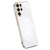 Samsung Galaxy S24 Ultra Kılıf Volet Silikon - Beyaz