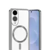 Samsung Galaxy S25 Edge Kross Magneticsafe Kapak - Gümüş