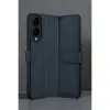Samsung Galaxy S25 Edge Trend S Plus Kapaklı Kılıf - Lacivert