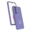 Samsung Galaxy S25 Fe Regal Magsafe Standlı Kapak - Lila