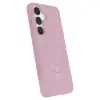 Samsung Galaxy S25 Regal Magsafe Standlı Kapak - Açık Pembe