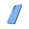 Samsung Galaxy S26 Nano İçi Kadife Silikon - Mavi