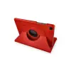 Samsung Galaxy T500 Tab A7 10.4 Kılıf 360 Tablet Deri Kılıf - Kırmızı