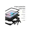 Samsung Galaxy T500 Tab A7 10.4 Kılıf Griffin Tablet Kapak - Siyah