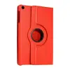Samsung Galaxy Tab A11 360 Tablet Deri Kılıf - Kırmızı