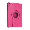 Samsung Galaxy Tab A11 360 Tablet Deri Kılıf - Pembe