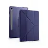 Samsung Galaxy Tab S10 Fe Plus 13.1 Kalemlikli Mars Tablet Kılıfı - Lacivert