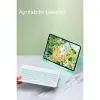 Samsung Galaxy X510 Tab S9 Fe 11 Kılıf Kc01 Smart Klavyeli Tablet Kılıfı - Lacivert