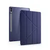 Samsung Galaxy X610 Tab S9 Fe Plus 12.4 Kılıf Kalemlikli Mars Tablet Kılıfı - Lacivert