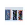Şeffaf Mecha Müzik Tws Stereo Rgb İşıklı Hoparlör Kablosuz Bluetooth 5.0 Taşınabilir Hoparlör V9