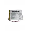 Sertec 357090 3.7v 2500 Mah Li-polymer Pil (devreli/1.5a)