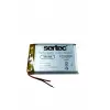 Sertec 603450 3.7v 1200 Mah Li-polymer Pil (devreli/1.5a)