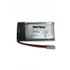Sertec / 702035 / 3.7v - 400mah - 25c Beyaz Soket