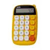 Sevimli Kare Tuşlu 10 Haneli Ldc Ekran Hesap Makinası Sarı