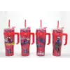 Sevimli Spiderman Pipetli Termos & Suluk Alk4713