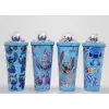 Sevimli Stitch Pipetli Boncuklu Termos & Suluk Alk4708