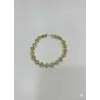 Sıralı Kalp Taşlı Cm Bileklik