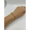 Sıralı Kalp Taşlı Cm Bileklik
