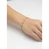 Sıralı Kutup Yıldızı Taşlı Cm Bileklik