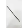 Rodyum-siyah Çelik  Erkek Çelik Bileklik Boy 21.5 Cm / En 0.8 Mm  - Ebl0048