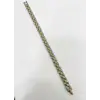 Rodyum-  Çelik  Erkek Çelik Bileklik Boy 21.5 Cm / En 0.8 Cm  - Ebl0058
