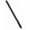 Siyah Çelik  Erkek Çelik Bileklik Boy 21.5 Cm / En 1.2 Cm  - Ebl0061
