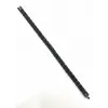 Siyah Çelik  Erkek Çelik Bileklik Boy 21.5 Cm / En 0.8 Mm  - Ebl0069