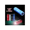 Süper Parlak 9 Ledli Metal Mini El Feneri