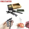 Survive Magnezyum Çubuğu Ateş Başlatıcı Çakmak Taşı