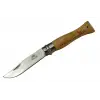 T0195 Bahçe Çakı 16 Cm - Ahşap Sap, Bilezikli, Kılıflı