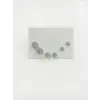 Taşlı Altılı Küpe