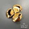 Taşsız Gold Kaplama Küpe