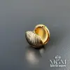 Taşsız Gold Kaplama Küpe