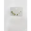 Tatlı Balık Ve Kılçık Detaylı Altılı Küpe
