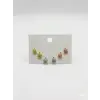 Tatlı Minik Kaplumbağalar Altılı Küpe